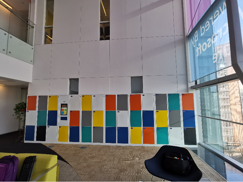 北京天瑞恒安科技智能儲(chǔ)物柜落地世界500強(qiáng)企業(yè)-微軟（中國(guó)）有限公司